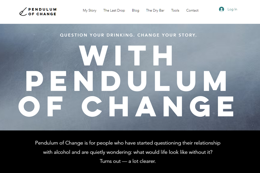 Pendulum of Change homepage